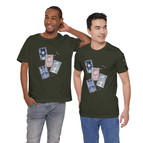 LIMITED EDITION: QUESTRAL RARE TRADING CARDS T-SHIRT w/ SLEEVE