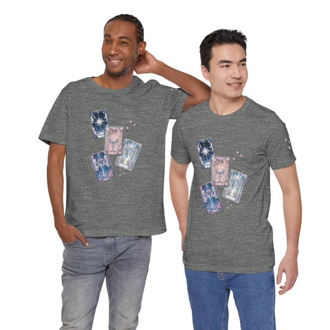 LIMITED EDITION: QUESTRAL RARE TRADING CARDS T-SHIRT w/ SLEEVE