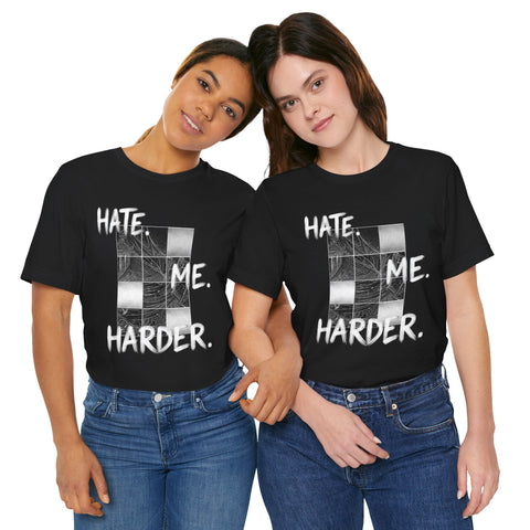 SILVER "HATE. ME. HARDER" STARSIDE T-SHIRT