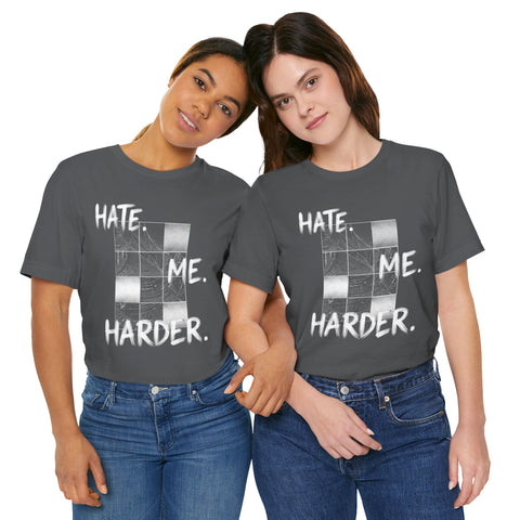 SILVER "HATE. ME. HARDER" STARSIDE T-SHIRT