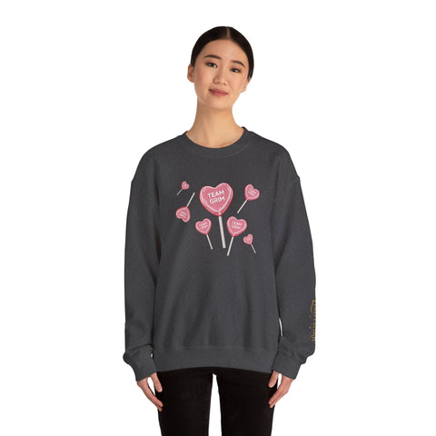CANDY CAPSULE SWEATSHIRT: TEAM GRIM in SHADOW