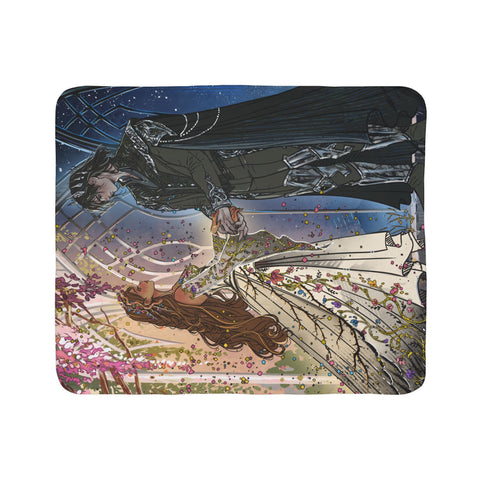 THE WEDDING PREMIUM SHERPA BLANKET: GRIM & ISLA