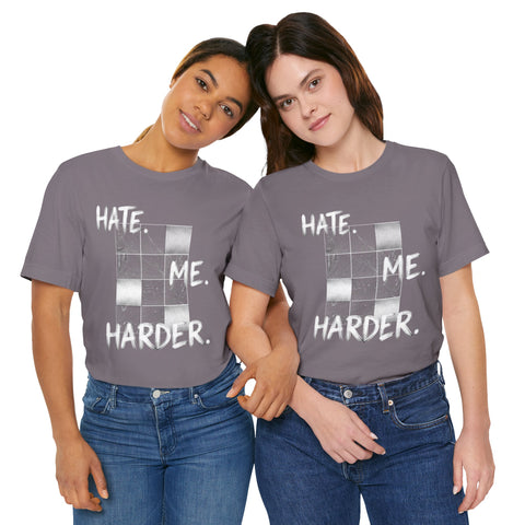 SILVER "HATE. ME. HARDER" STARSIDE T-SHIRT