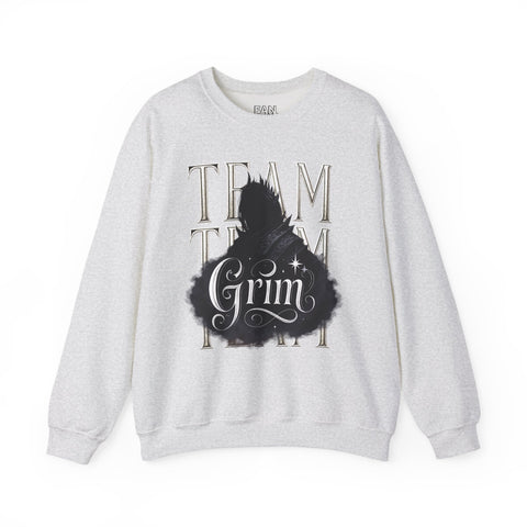 TEAM GRIM Sweater in "Cloud"