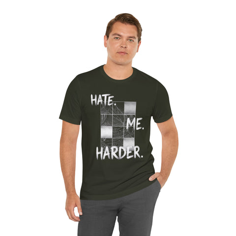 SILVER "HATE. ME. HARDER" STARSIDE T-SHIRT