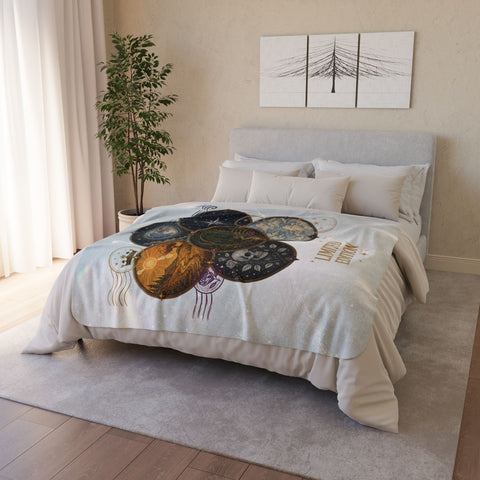48-HOURS: LIMITED EDITION 6 REALMS LIGHTLARK PREMIUM SHERPA BLANKET