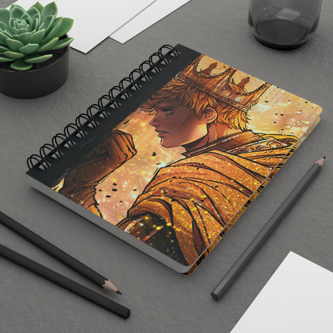 ORO & ISLA "WORLDS APART" Spiral Bound Journal (INSIDE & OUTSIDE PRINTS)