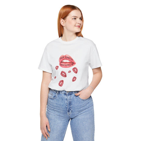RAKER RUINED ME LIPS: PREMIUM COTTON T-SHIRT