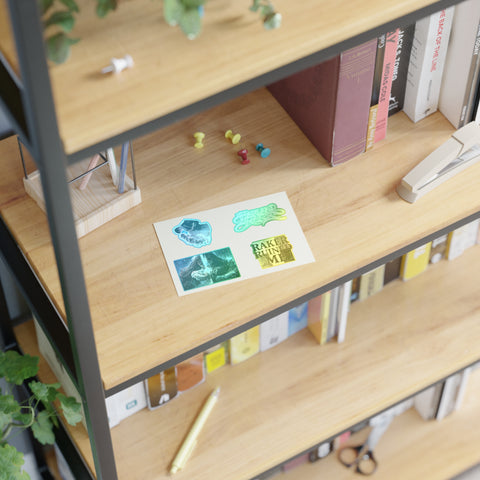 NEW: RAKER & ARIS STARSIDE WATERPROOF PREMIUM STICKER SHEET #1