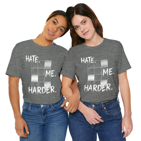 SILVER "HATE. ME. HARDER" STARSIDE T-SHIRT