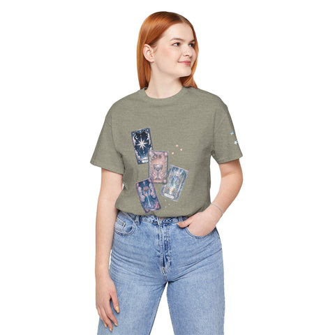 LIMITED EDITION: QUESTRAL RARE TRADING CARDS T-SHIRT w/ SLEEVE