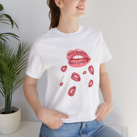 RAKER RUINED ME LIPS: PREMIUM COTTON T-SHIRT