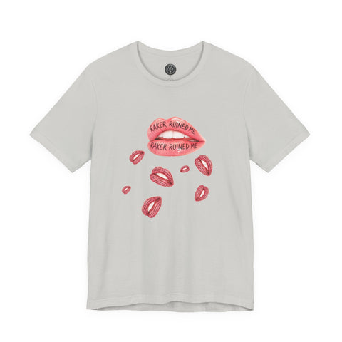 RAKER RUINED ME LIPS: PREMIUM COTTON T-SHIRT
