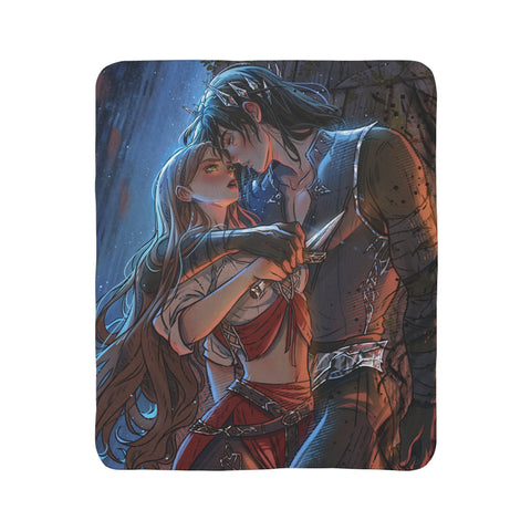 AIM AT MY HEART PREMIUM SHERPA BLANKET