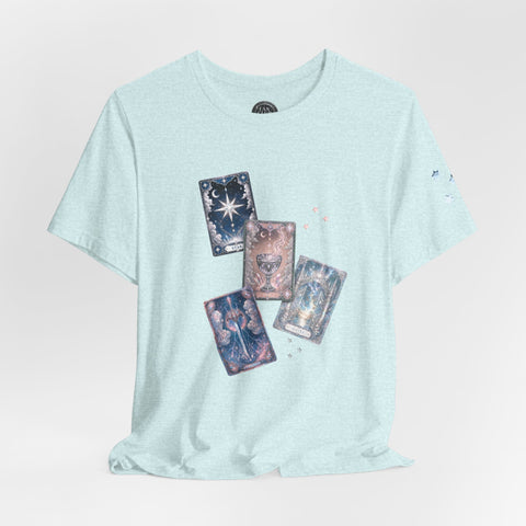 LIMITED EDITION: QUESTRAL RARE TRADING CARDS T-SHIRT w/ SLEEVE