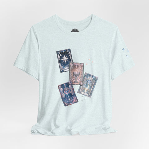 LIMITED EDITION: QUESTRAL RARE TRADING CARDS T-SHIRT w/ SLEEVE