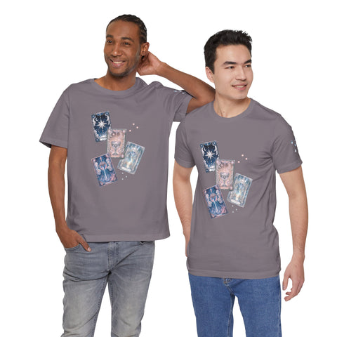 LIMITED EDITION: QUESTRAL RARE TRADING CARDS T-SHIRT w/ SLEEVE