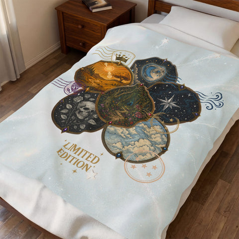 48 HOURS: LIMITED EDITION LIGHTLARK 6 REALMS Velveteen Blanket
