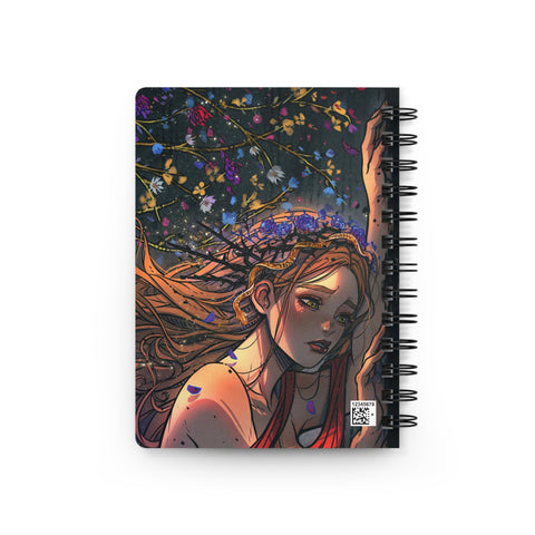 ORO & ISLA "WORLDS APART" Spiral Bound Journal (INSIDE & OUTSIDE PRINTS)