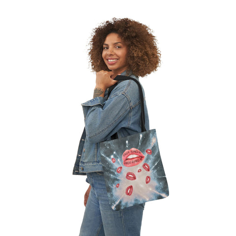 RAKER RUINED ME LIPS: CARRY EVERYWHERE TOTE