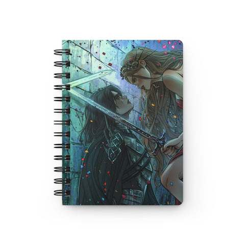 GRIM & ISLA "ME vs YOU" Spiral Bound Journal (INSIDE & OUTSIDE PRINTS)