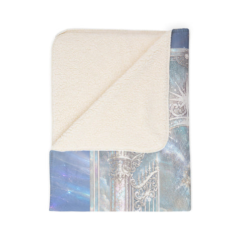 SPECIAL EDITION: "STARSIDE GATES" TRADING CARD PREMIUM SHERPA BLANKET