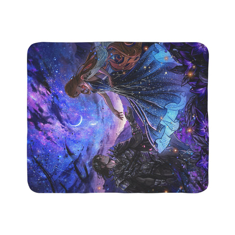 GRIM & ISLA NIGHTBANE SHERPA BLANKET