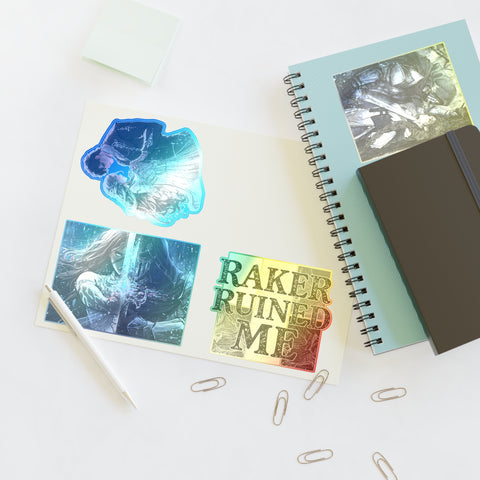 NEW: RAKER & ARIS STARSIDE WATERPROOF PREMIUM STICKER SHEET #1