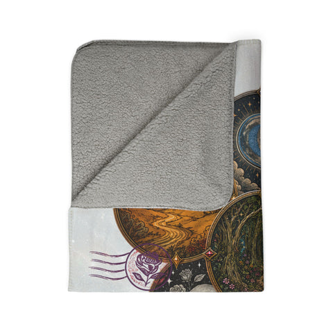 48-HOURS: LIMITED EDITION 6 REALMS LIGHTLARK PREMIUM SHERPA BLANKET