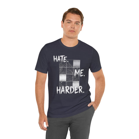 SILVER "HATE. ME. HARDER" STARSIDE T-SHIRT