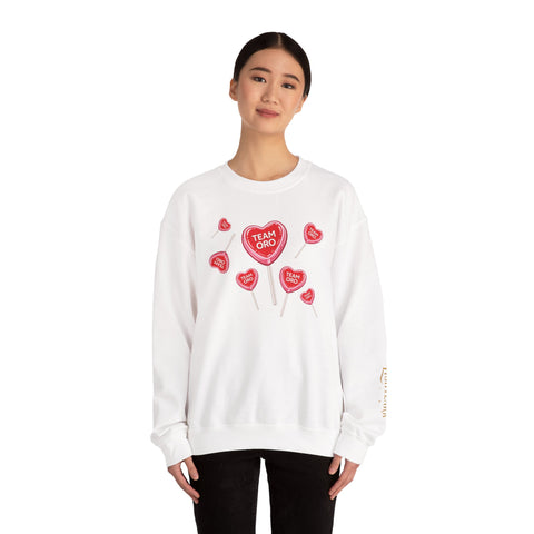 CANDY CAPSULE SWEATSHIRT: TEAM ORO in PEARL
