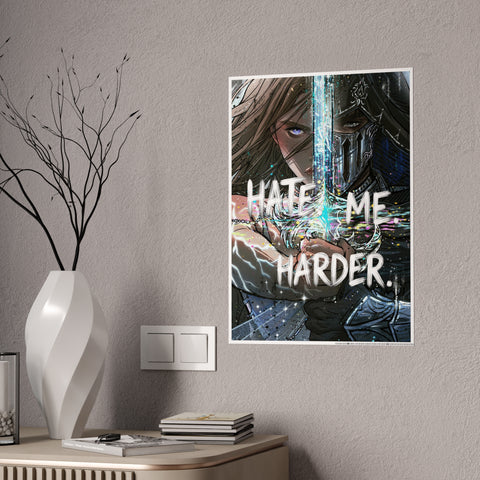 **NEW "HATE ME HARDER" POSTER