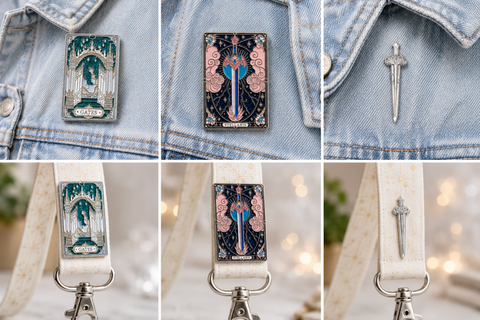 STARSIDE FIRST EDITION Three-Piece Collector Pin Set (LESS THAN 100 MADE)